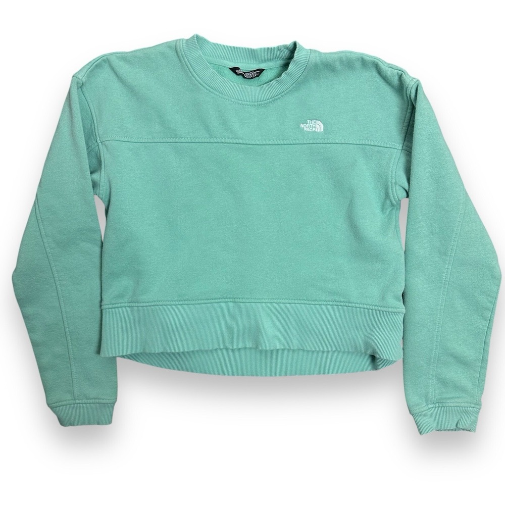 The North Face Youth Girls Camp Crew Wasabi Green Size XL 14-16